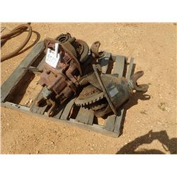 (2) DRIVE AXLE HOUSING, FITS TRUCK TRACOTR (A1)