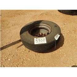 235/75R17.5 TIRE W/RIM (A2)