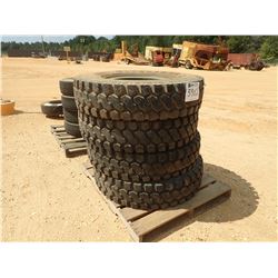 (4) 11.00R20 TIRES (A2)