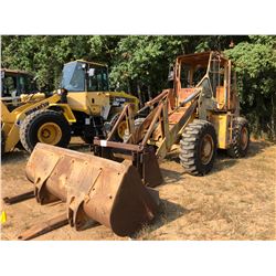 CLARK/MICHIGAN 45C WHEEL LOADER, VIN/SN:473A326CB - BUCKET, FORKS, CAB, 15.5-25 TIRES