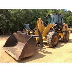 2013 CAT 930K WHEEL LOADER, VIN/SN:RHN01538 - COUPLER, FORKS, BUCKET, CAB, A/C, 20.5R25 TIRES, METER