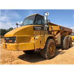 2003 CAT 725 ARTICULATED DUMP, VIN/SN:AFX00701 - CAB, A/C, AUTO LUBE, 23.5-25 TIRES, METER READING 1