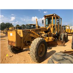 GALION 850 MOTOR GRADER, VIN/SN:U201501 - 12' MOLDBOARD, PUSH BLOCK, SCARFIER, CAB, 14.00-24 TIRES
