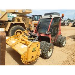 ABI TT75 SLOPE MOWER, VIN/SN:61394/01922014 - ALAMO 6' 6" MULCHER HEAD, CAB, A/C