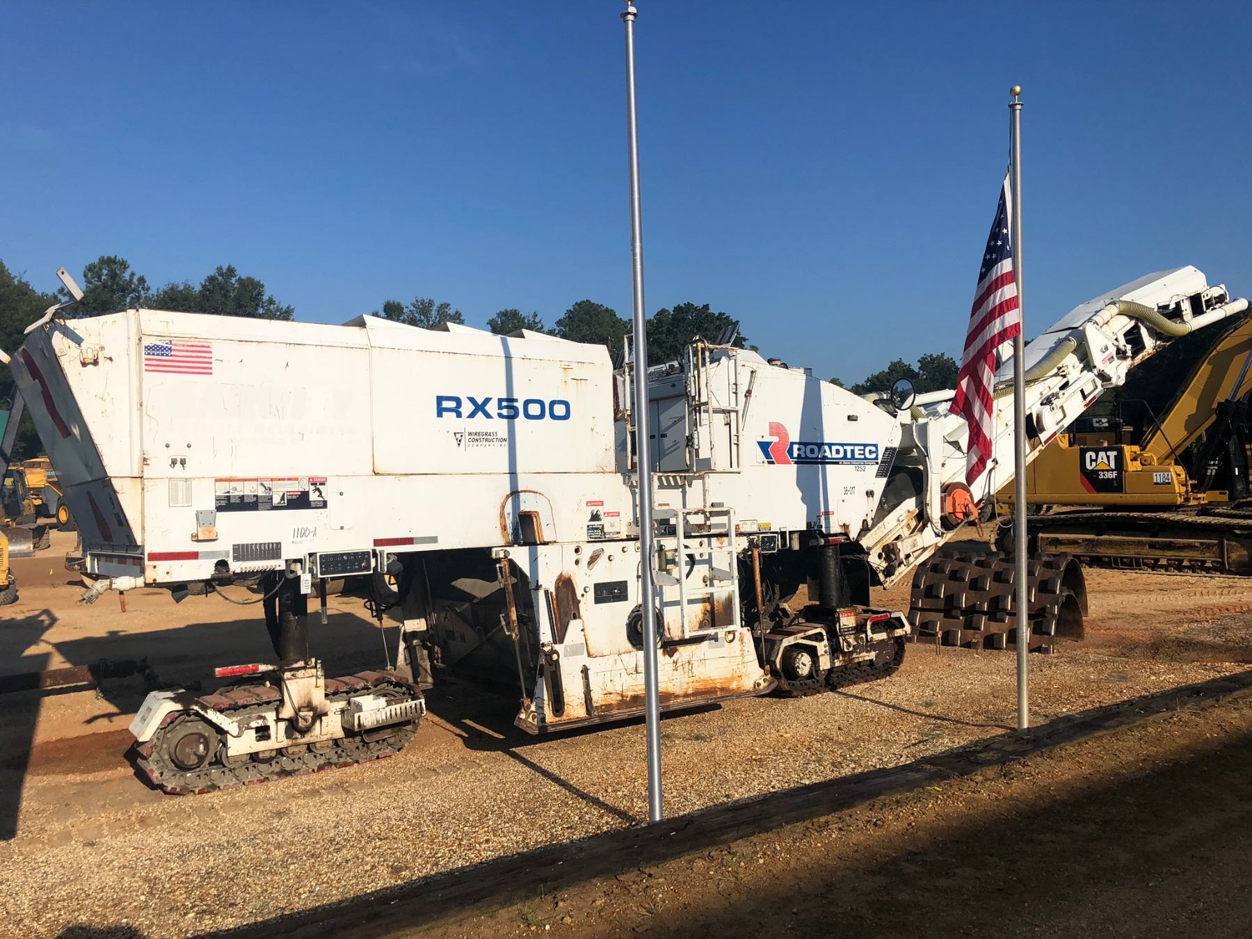 2008 ROADTEC RX500 MILLING MACHINE, VIN/SN:CH500-86-162 - CUMMINS ...