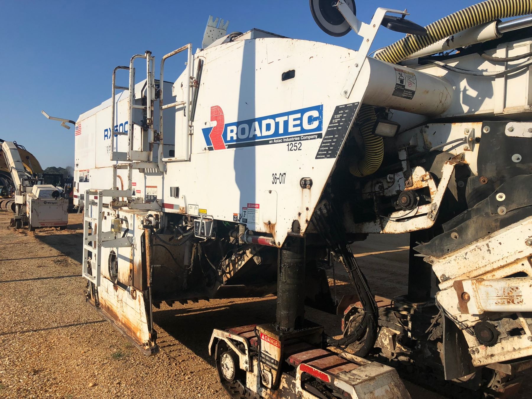 2008 ROADTEC RX500 MILLING MACHINE, VIN/SN:CH500-86-162 - CUMMINS ...