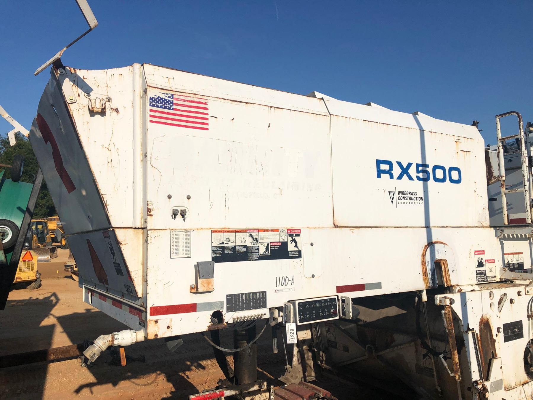 2008 ROADTEC RX500 MILLING MACHINE, VIN/SN:CH500-86-162 - CUMMINS ...