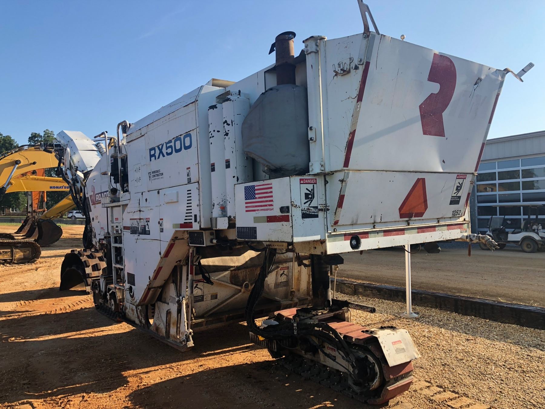 2008 ROADTEC RX500 MILLING MACHINE, VIN/SN:CH500-86-162 - CUMMINS ...