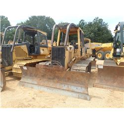 JOHN DEERE 650G LGP SERIES IV CRAWLER TRACTOR, VIN/SN:842722 - 6 WAY BLADE, CANOPY, SWEEPS, REAR & S