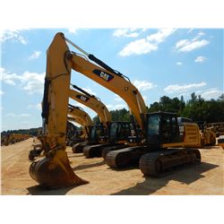 2013 CAT 336EL H HYDRAULIC EXCAVATOR, VIN/SN:RZA00586 - 13'-6" STICK, 46" BUCKET, CAB, AC, METER REA