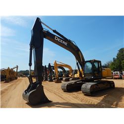 2013 JOHN DEERE 290G LC HYDRAULIC EXCAVATOR, VIN/SN:705665 - 13' 6" STICK, 48" BUCKET, CAB, A/C, MET