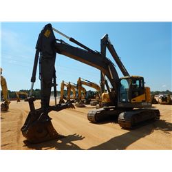 2013 VOLVO ECR235DL HYDRAULIC EXCAVATOR, VIN/SN:VCECR235A00210210 - 11' STICK, 36" BUCKET, COUPLER, 