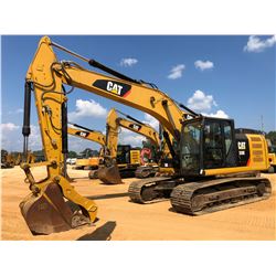 2014 CAT 320EL HYDRAULIC EXCAVATOR, VIN/SN:WBK02609 - 10' STICK, 54" BUCKET, UNUSED HYD THUMB, AUX H
