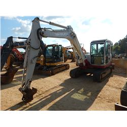 2006 TAKEUCHI TB175 HYDRAULIC EXCAVATOR, VIN/SN:17515205 - 7' STICK, COUPLER, RUBBER TRACKS, BLADE, 