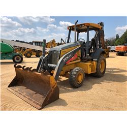 2014 JOHN DEERE 310K EP LOADER BACKHOE, VIN/SN:253288 - 4X4, AUX HYD, BUCKET, CANOPY, METER READING 