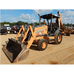 2012 CASE 580N LOADER BACKHOE, VIN/SN:NECC560108 - 4X4, BUCKET, CANOPY, METER READING 1,915 HOURS
