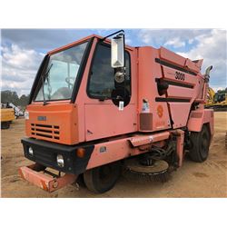 2003 JOHNSTON 3000 SWEEPER, VIN/SN:1J9VM38623C172011 - CAB, AC, METER READING 11,541 HOURS (EXTRA BR