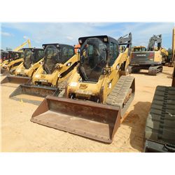 2012 CAT 289C SKID STEER LOADER, VIN/SN:JMP02871 - CRAWLER, HIGH FLOW, TWO SPEED, BUCKET, CAB, A/C, 