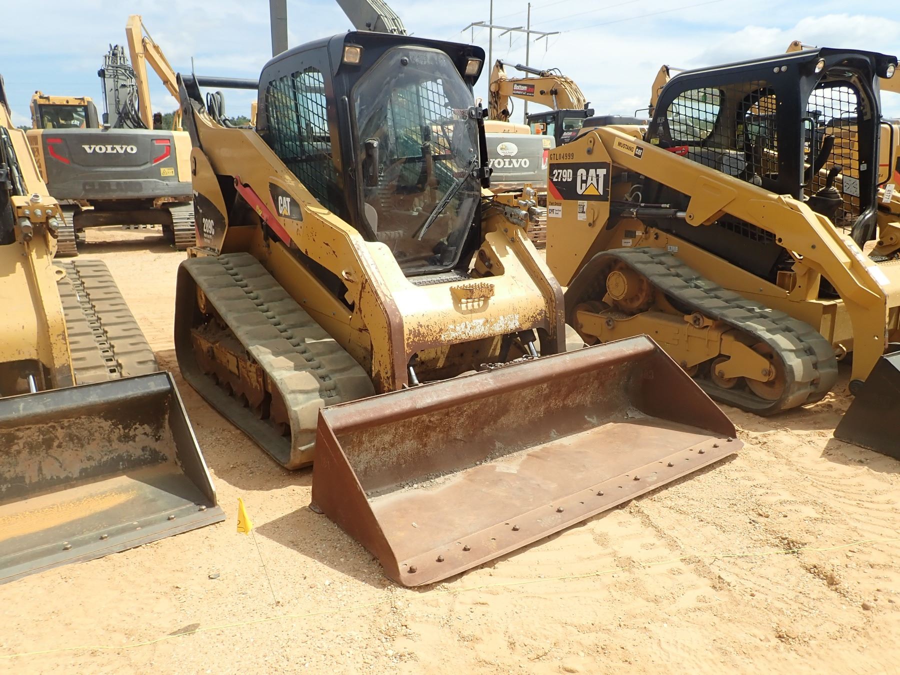 2012 CAT 289C SKID STEER LOADER, VIN/SN:JMP02871 - CRAWLER, HIGH FLOW ...