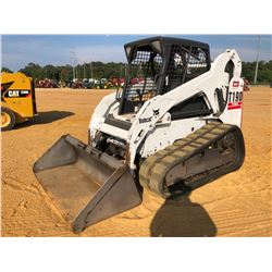 2005 BOBCAT T190 SKID STEER LOADER, VIN/SN:527717601 - CRAWLER, BUCKET, CANOPY, METER READING 2,314 