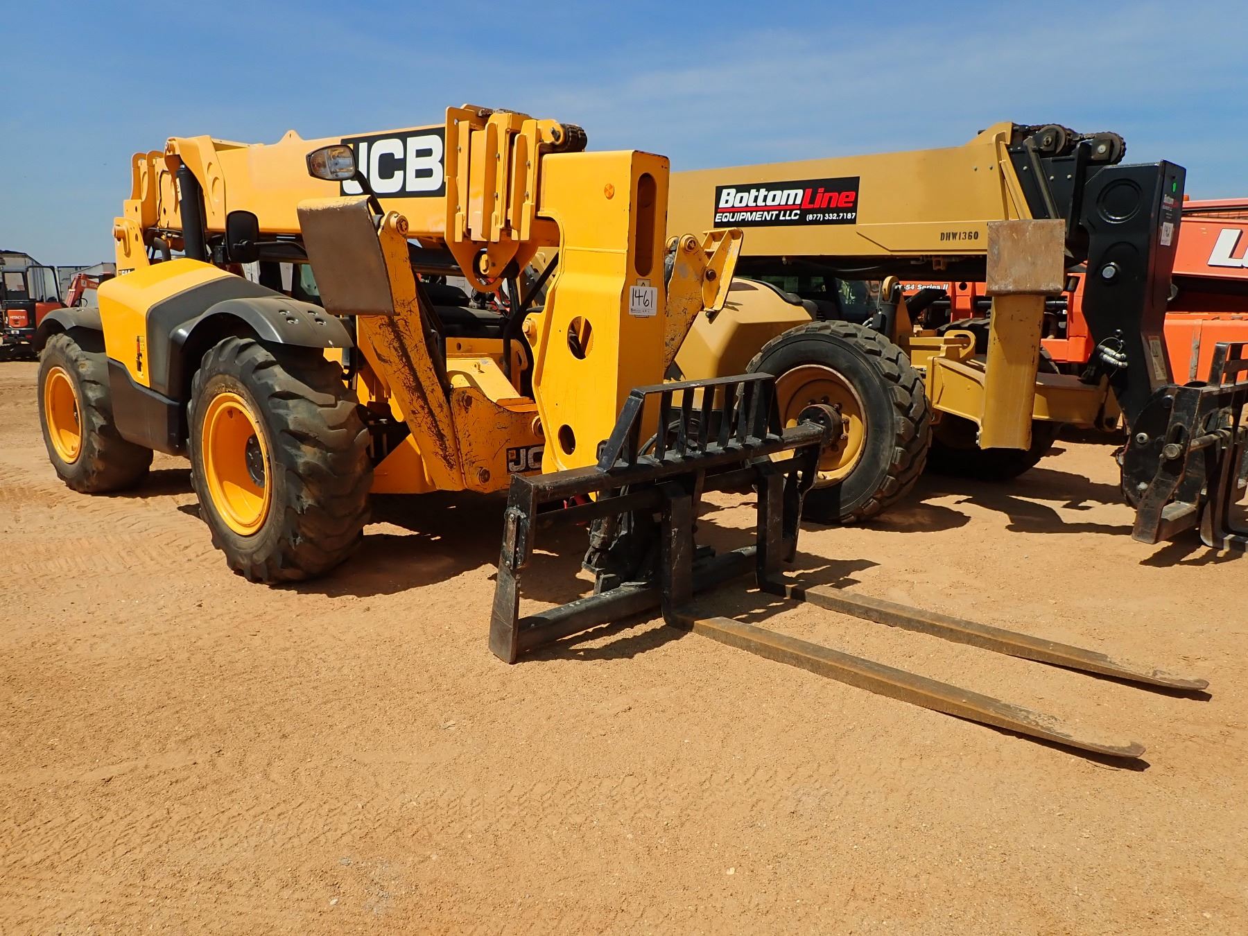 2017 JCB 51456 TELESCOPIC FORKLIFT, VIN/SN2437442 14,000LB CAPACITY