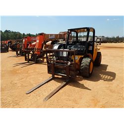 2004 JCB 520 40 TELESCOPIC FORKLIFT, VIN/SN:SLP520404E1012362 - 4000LB CAPACITY, CANOPY, METER READI