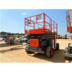 SKYJACK SJ8841 RT SCISSOR LIFT, VIN/SN:43456R - 4X4, ROUGH TERRIAN, 1,500LB, 41' HEIGHT, METER READI