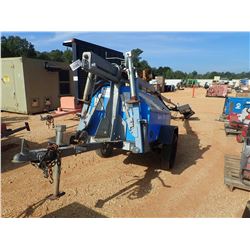 GENIE TML 4000 LIGHT PLANT/GENERATOR, DIESEL ENGINE, METER READING 5,900 HOURS