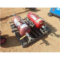 (2) COMPRESSED AIR MAINFOLD TANKS (B-3)