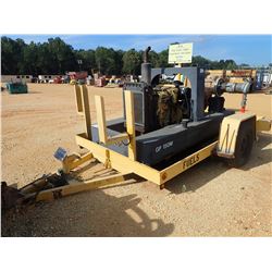 SYKES GP150M AMERI WATER PUMP, VIN/SN:AP150277 - 6", CAT DIESEL ENGINE, PORTABLE, METER READING 1,20