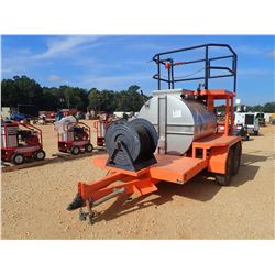 GRUN HM-600 HYDRO-SEEDER, VIN/SN:080706 - KOHLER PRO 27, GAS ENGINE, MOSHERFLO PUMP, METER READING 2