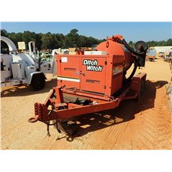 2007 DITCH WITCH FX30 VACUUM MACHINE, VIN/SN:1DSB122R171701725 - MTD ON T/A TRAILER W/PENTLE HITCH (