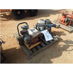 (1) TITAN TRASH PUMP/ (1) ECELL PRESSURE WASHER, GAS ENGINE (B-4)