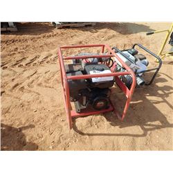 MULTIQUIP QP-3TH TRASH PUMP, 3", GAS ENGINE (B-4)