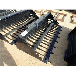 78" SKELETON BUCKET, FITS SKID STEER LOADER (B5)