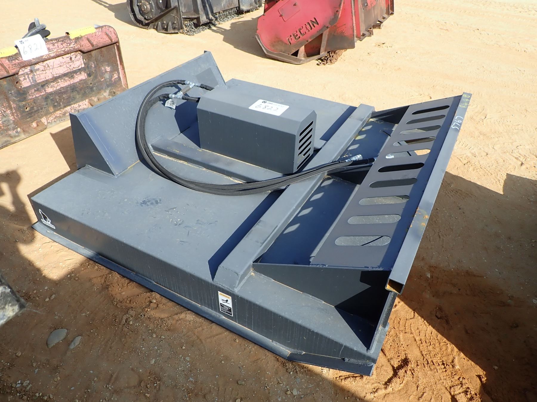 WOLVERINE BRUSH CUTTER, 72", FITS SKID STEER LOADER (B-5) - J.M. Wood