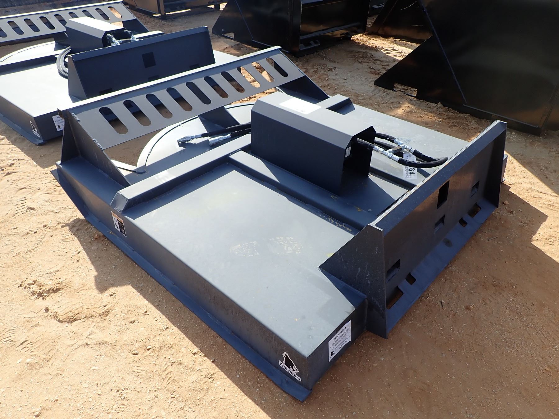 WOLVERINE BRUSH CUTTER, 72", FITS SKID STEER LOADER (B-5) - J.M. Wood