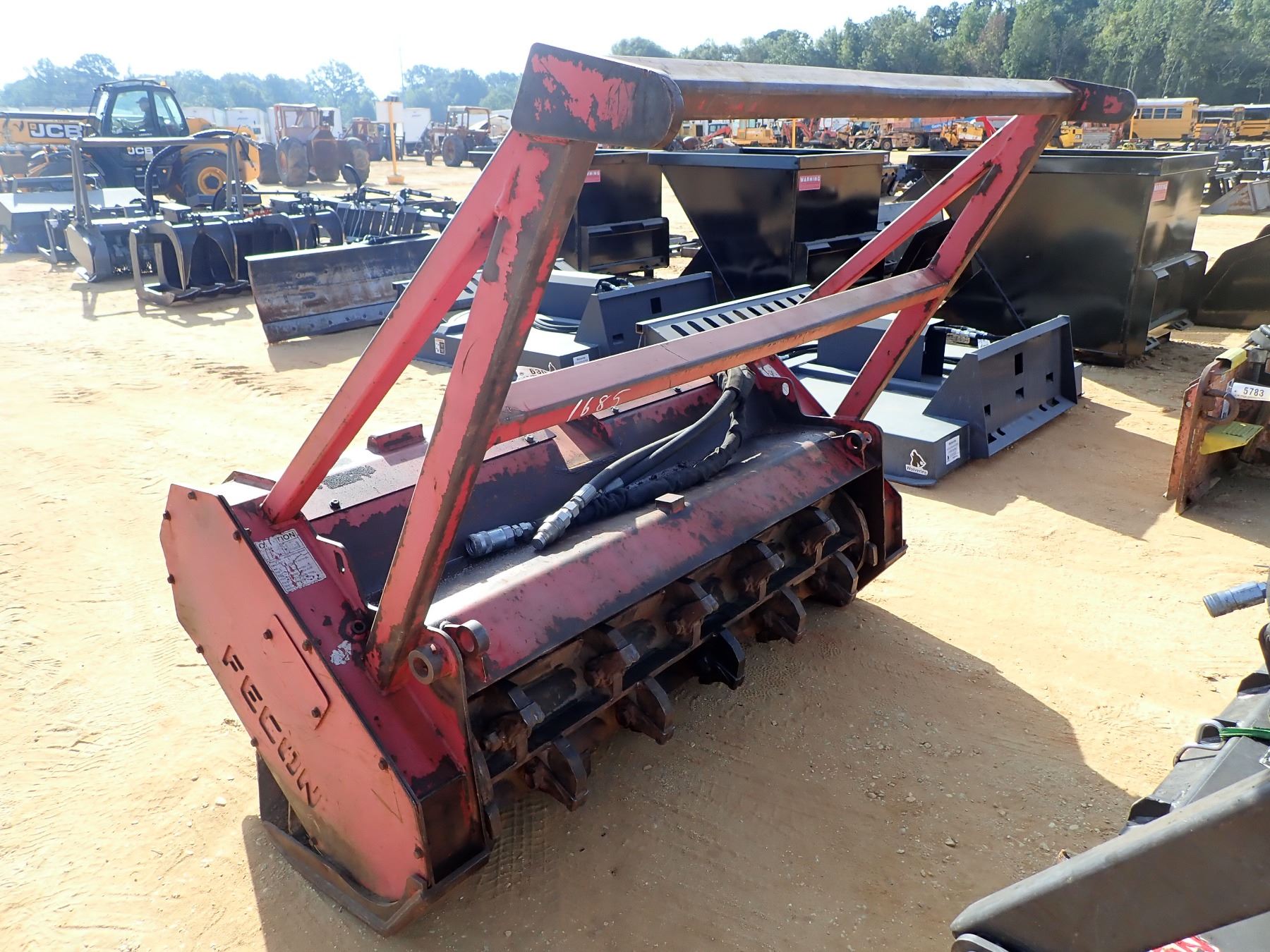 FECON MULCHING HEAD, FITS SKID STEER LOADER (B5)