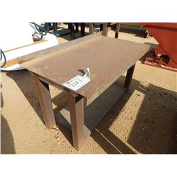 29.5" X 60" HEAVY DUTY WORKBENCH, PAINTED (B7)