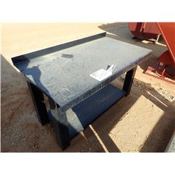 29.5" X 60" HEAVY DUTY WORKBENCH, PAINTED (B7)