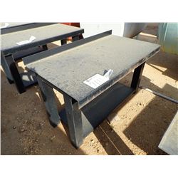 29.5" X 60" HEAVY DUTY WORKBENCH, PAINTED (B7)