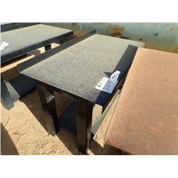 29.5" X 60" HEAVY DUTY WORK BENCH, PAINTED (B7)