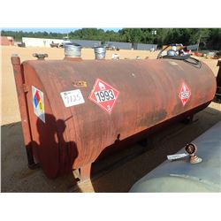 DIESEL FUEL STORAGE TANK W/12V PUMP, HOSE & NOZZLE (B2)