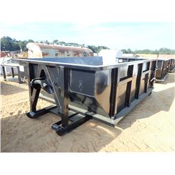 11 YARD ROLL OFF BOX, CABLE LIFT (B-7)