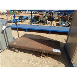 METAL ROLL AROUND CART (B-9)