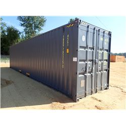 40' STEEL SHIPPING CONTAINER (B9)