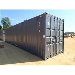 40' STEEL SHIPPING CONTAINER (B9)