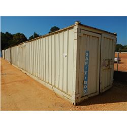 40' STEEL SHIPPING CONTAINER (B9)