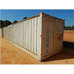 40' STEEL SHIPPING CONTAINER (B9)