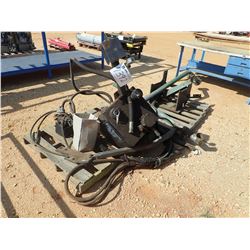 HYD TANK W/PUMP, HOSES, CONTROL & RD PIPE (B9)